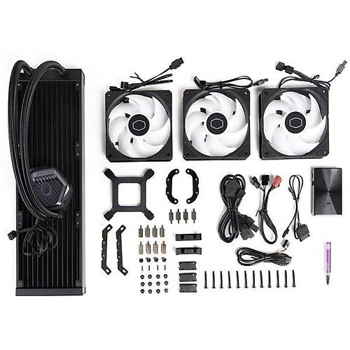 Cooler Master MLX-D36M-A25PZ-R1 360mm ATMOS 360 3x121cm ARGB Fan AMD-INTEl AM5 1700 Sv Soutma Sistemi