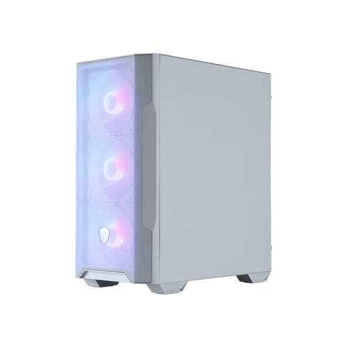 Msi MAG FORGE M100R WHITE PSU YOK 4x12cm ARGB Fanl� mATX Oyuncu Kasas�