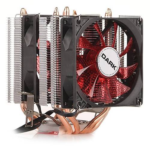 Dark DKCCX94RD Freezer X94 Ryzen 12 cm Krmz Led Fanl lemci Soutucusu