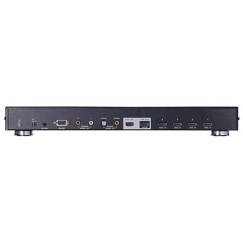 Aten VS482 3 Mt 4 Giri 2 k HDMI 3D 1080p Uzaktan Kumadndal HDMI Switch oklayc