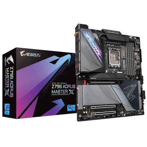 Gigabyte Z790 AORUS MASTER X Sc-1700 Z790 DDR5 8266Mhz M2 10Gbit WiFi 7 ATX INTEL Anakart