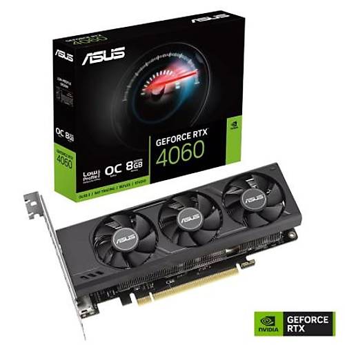 Asus RTX4060-O8G-LP-BRK 8 GB GDDR6 GeForce RTX 4060 LP OC 128Bit NVIDIA Ekran Kart