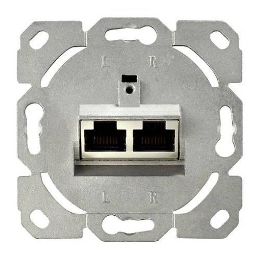 Digitus DN-9005/B5-N CAT6 Wall 2x RJ45 Data Priz