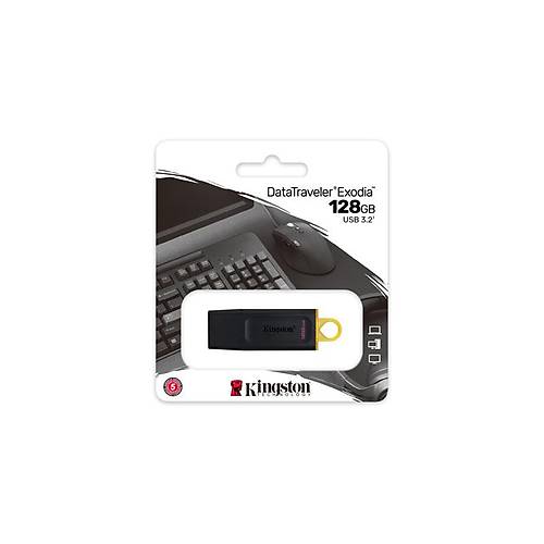 Kingston DTX/128GB 128 GB DataTraveler Exodia USB 3.2 Flash Bellek
