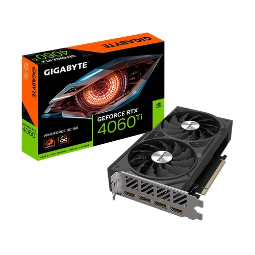 Gigabyte GV-N406TWF2OC-16GD 16 GB GDDR6 GeForce RTX 4060 Ti WindForce OC 128Bit NVIDIA Ekran Kart