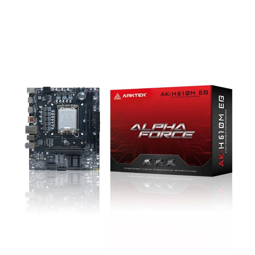 Arktek Alpha Force AK-H610M EG VS  Sc-1700 DDR4 3200Mhz M2 mATX INTEL Anakart