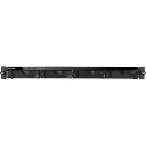 Asustor AS6504RD INTEL C3538 4 GB DDR3L 4 Disk Yuval 1Gbit LAN 2 PSU A Depolama NAS Server