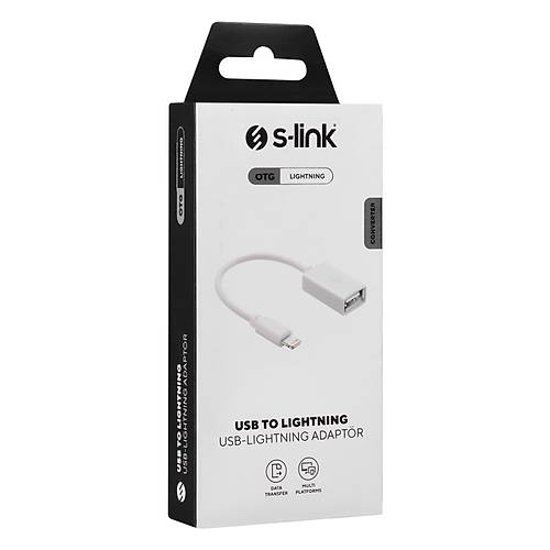 S-Link SL-TA74 Lightning to USB 3.0 Erkek_Dii 10cm OTG Dntrc