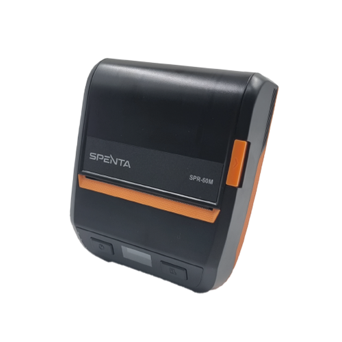 Spenta SPR-60M USB Type C Bluetooth 203Dpi Kablosuz Direkt Termal Transfer Barkod Yazc