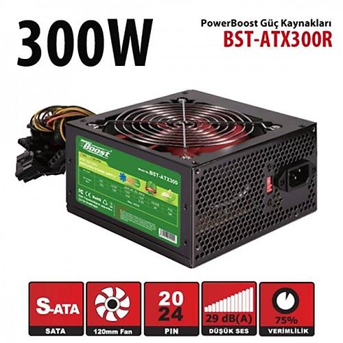 Power Boost BST-ATX300R 300W 12cm Fanl Power Supply