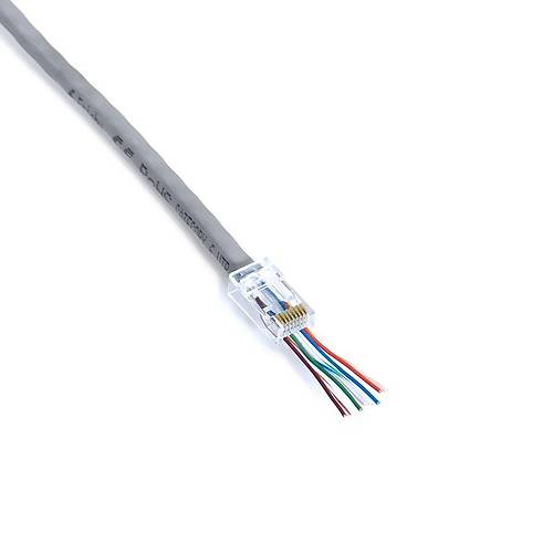 Frisby FNW-RJ4524N CAT6 RJ45 100 l� Yeni Nesil  Delikli Konekt�r