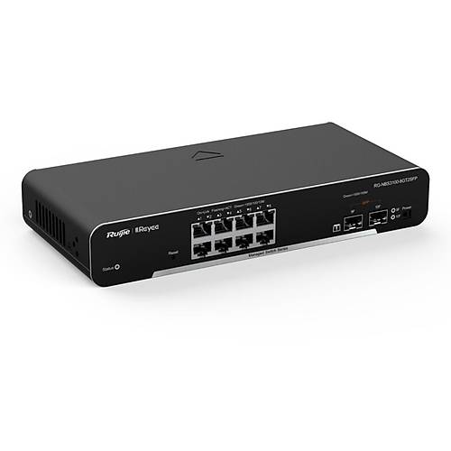 Ruijie RG-NBS3100-8GT2SFP 8 Port Gigabit 2 Port SFP L2 Ynetilebilir Switch