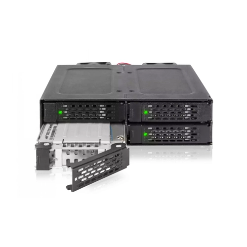 Icy Dock MB699VP-B V3 ToughArmor 2.5 inch U.2 U.3 SSD Metal Kasa Disk Yuvas�