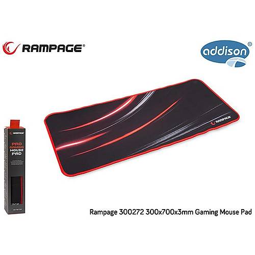 Addison 300272 Rampage 300x700x3mm Gaming Mouse Pad