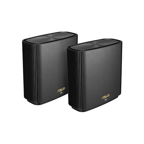 Asus ZenWiFi XT8 3 Port Gigabit AX6600 Tri Band 2 li Paket WiFi6 Siyah Access Point