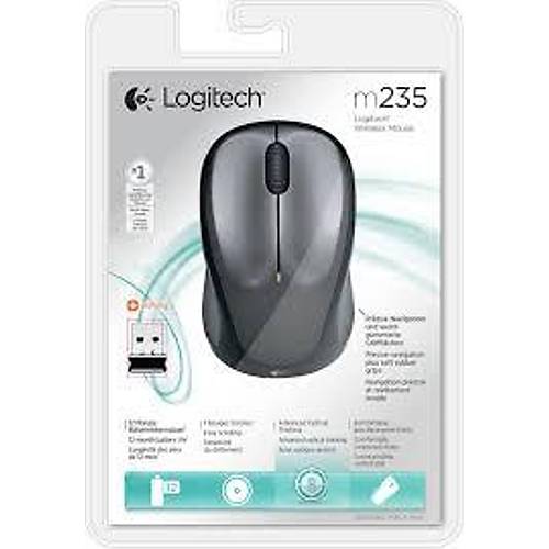Logitech 910-002201 M235 Coltmate Kablosuz Gri Mouse