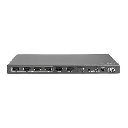 Digitus DS-55509 4 Giri 2 k 4K 60Hz EDID ARC HDCP 2.2 18Gbps HDMI Matrix Switch