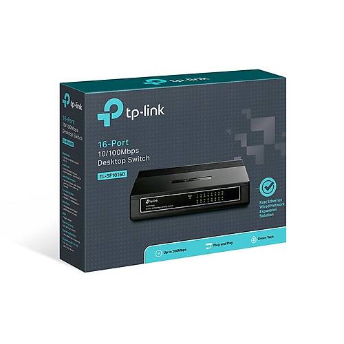 Tp-Link TL-SF1016D 16 Port 10/100/ Masast Ethernet Switch