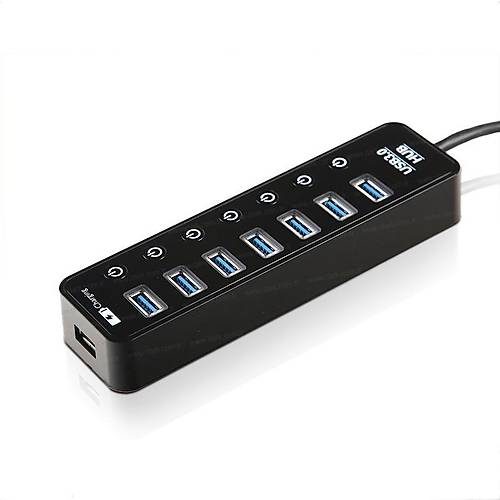 Dark DK-AC-USB371 Connect Master USB 3.0 to 7 Port USB 3.0 1 Port Hzl arj 5V Adaptrl USB 3.0 oklayc
