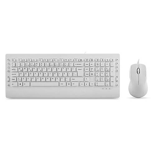 Everest KM-3850 Q TR Multımedıa Beyaz Klavye Mouse Set