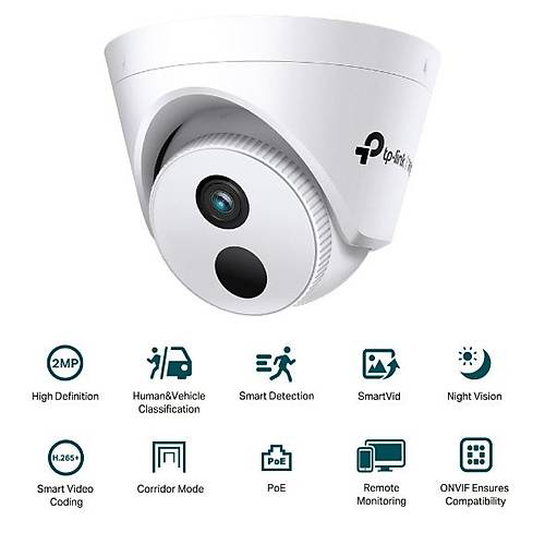 Tp-Link VIGI C420I 2 Mp 2.8mm Lensli Turret Ip Dome Kamera