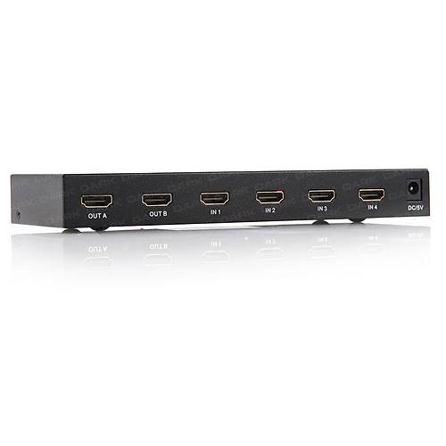 Dark DK-HD-SW4X2 4 Giri 2 kl HDMI Full HD Uzaktan Kumandal HDMI Switch Seici