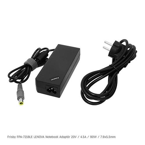 Frisby FPA-7218LE 20V 4.5A 7.9x5.5mm Lenovo Notebook Adaptr