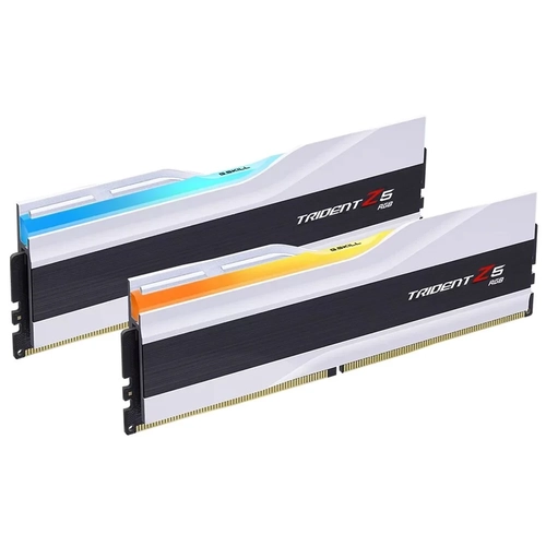 Gskill F5-6400J3239G16GX2-TZ5RW 32 GB (2x16) DDR5 6400Mhz CL32 Trident Z5 RGB Beyaz Bilgisayar Bellek