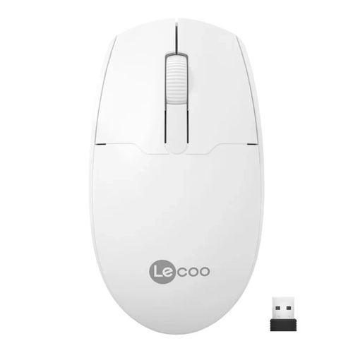 Lenovo LECOO WS204 1200Dpi 4 Tulu Kablsouz Beyaz Mouse