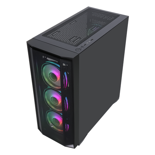 Frisby CX-500 750W 80 Plus Bronze 4x12ARGB Fanl�  Temperli Cam Siyah Mid Tower Oyuncu Kasas�