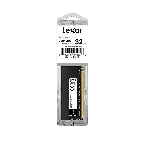 Lexar LD4AU032G-B3200GSST 32 GB DDR4 3200Mhz CL22 Blister Bilgisayar Bellek