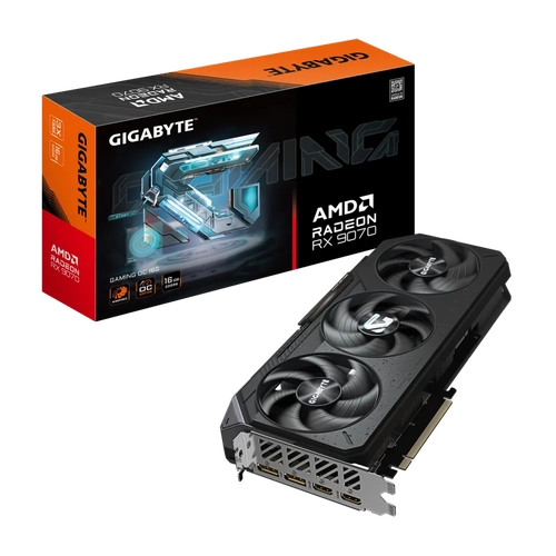 Gigabyte GV-R9070GAMING-OC-16GD 16 GB GDDR6 Radeon RX 9070 256Bit AMD Ekran Kart�
