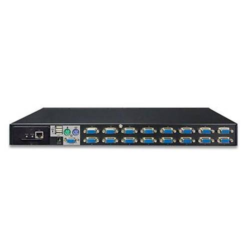 Planet PL-IKVM-210-16M 16 Port VGA Combo IP KVM Switch
