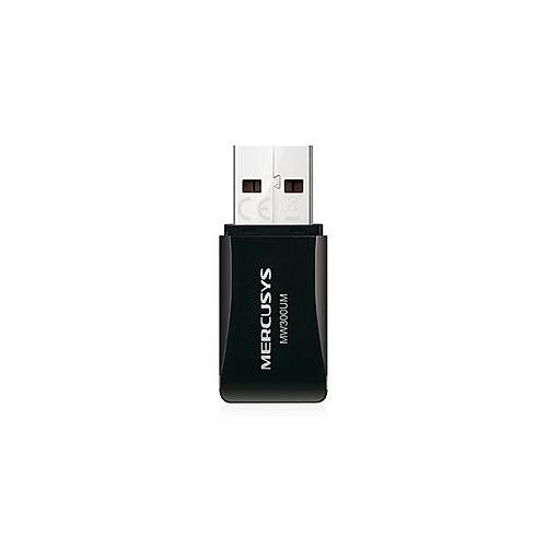 Tp-Link Mercusys MW300UM N300 USB 2.0 Nano USB A Adaptr