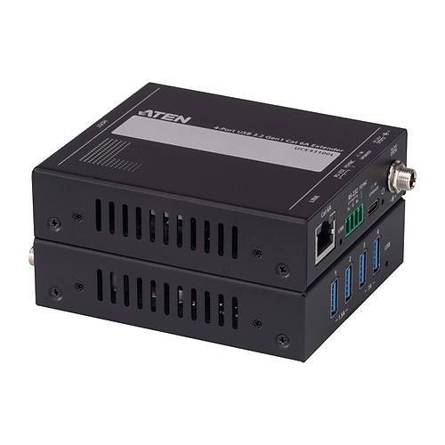 Aten UCE33100 4 Port Usb to RJ45 gen1 100 Mt USB Uzatma Adapt�r�