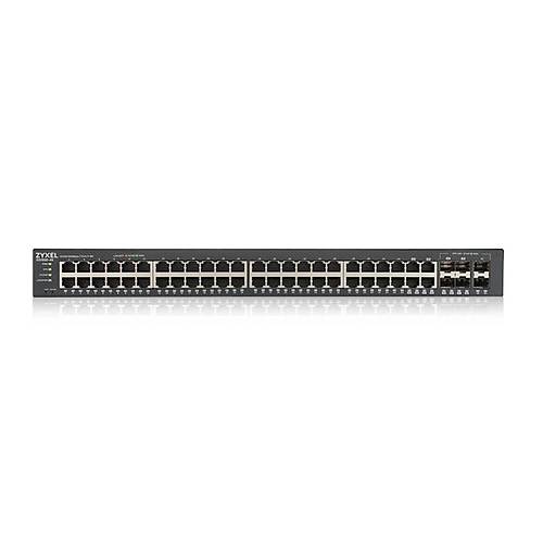 Zyxel GS1920-48V2-EU0101F V2 44 Port Gigabit 4 Port SFP L2 Hybrid Ynetilebilir Switch