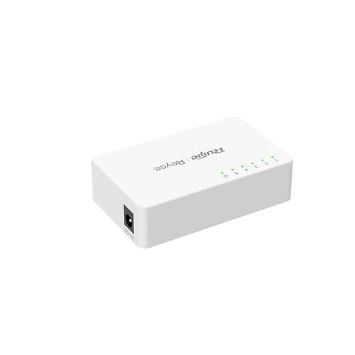Ruijie RG-ES05G-L 5 Port Gigabit Plastik Kasa Masa�st� Beyaz Ethernet Switch