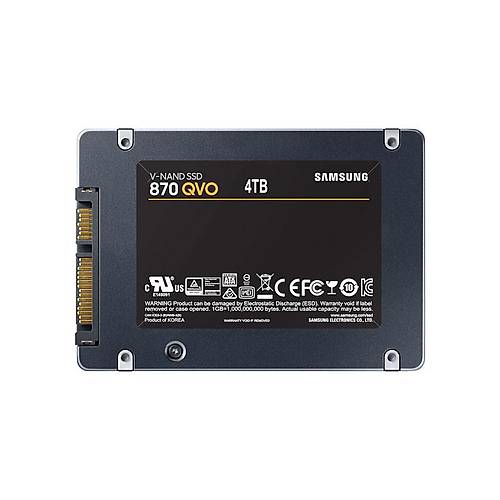 Samsung MZ-77Q4T0BW 4 TB 870 QVO 560/530MB/s 2.5 inch SATA3 SSD Harddisk