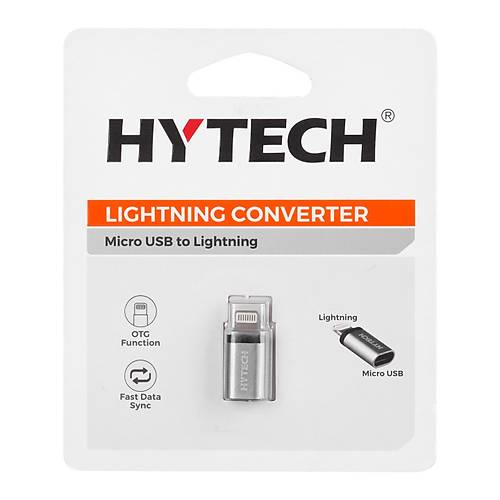 Hytech HY-XO25 micro USB 5 pin to Lightning Dii-Erkek Metal Gvdeli evirici