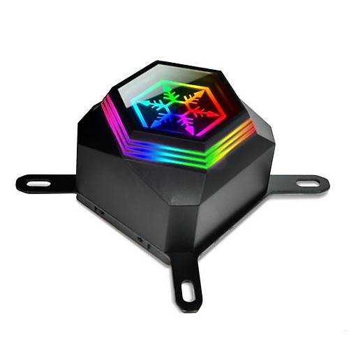 SilverStone SST-PF240-ARGB-V2 PF240 2x12cm ARGB Fanl AMD-INTEL 1700-AM5 Sv Soutmal lemci fan