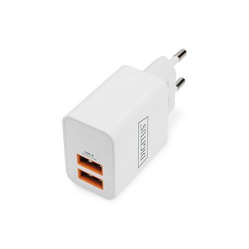 Digitus DA-10061 5V 2x USB 15W 4A Beyaz �arj Adapt�r�