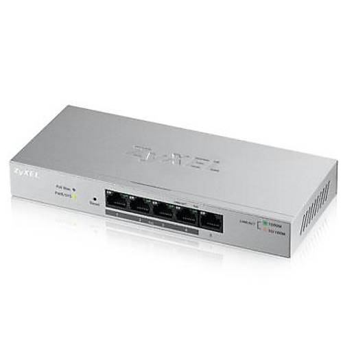 Zyxel GS1200-5HPV2-EU0101F 5 Port Gigabit Web Ynetilebilir PoE Switch