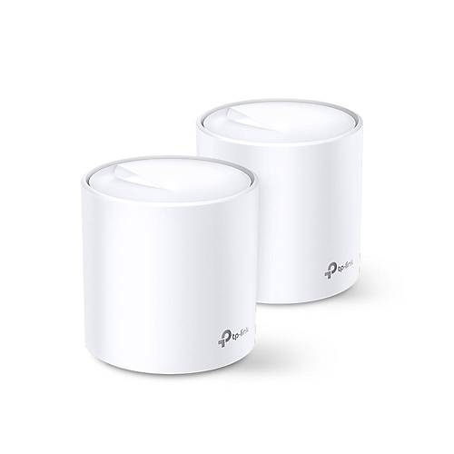 Tp-Link DECO X60 AX3000 2.4/5Ghz DualBant 2 Port Gigabit Lan Mesh Wi-Fi 6 2 li Paket Access Point