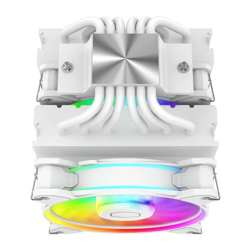 Cooler Master RR-D6WW-20PA-R1 Hyper 622 HALO 2x12cm RGB Fanl AMD-INTEL AM5-1700 Uyumlu Beyaz lemci Fan