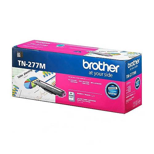 Brother TN-277M 2.300 Sayfal�k K�rm�z� Orijinal Lazer Toner