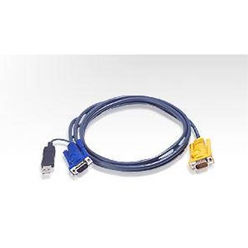 Aten 2L-5203UP 3 Mt USB Klavye Mouse Monitr VGA KVM Switch Kablosu
