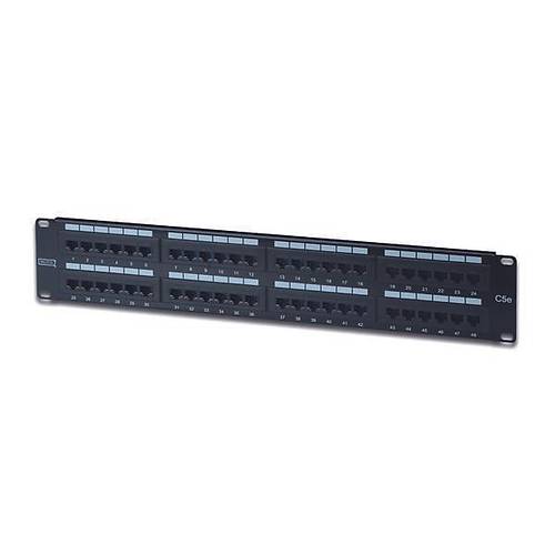 Digitus DN-91608Sd 8 Port CAT6 Masa�st� Z�rhl� Siyah Patch Panel