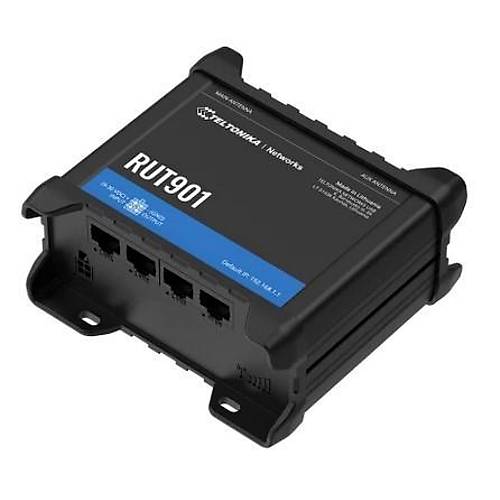 Teltonika TE-RUT901 4 Port Gigabit Endstriyel Cellular Router