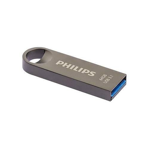 Philips FM64FD165B 64 GB Moon Uzay Grisi USB 3.1 Flash Bellek