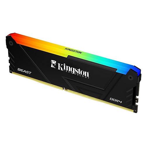 Kingston KF436C18BB2A/16TR 16 GB DDR4 3600Mhz CL18 Beast RGB Bilgisayar Bellek